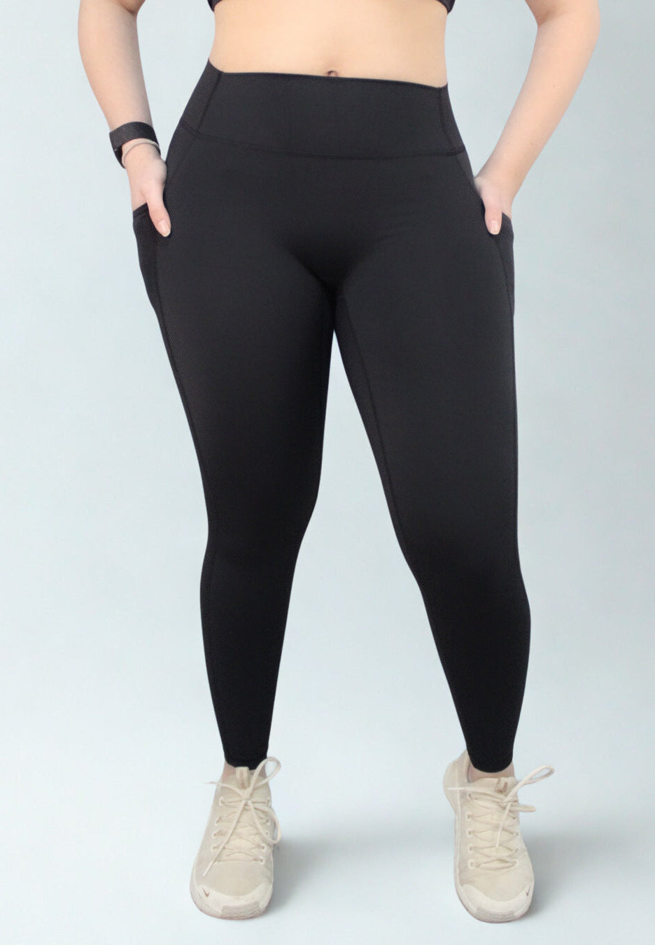 Ascend Pocket Leggings Black – Transcend Activewear